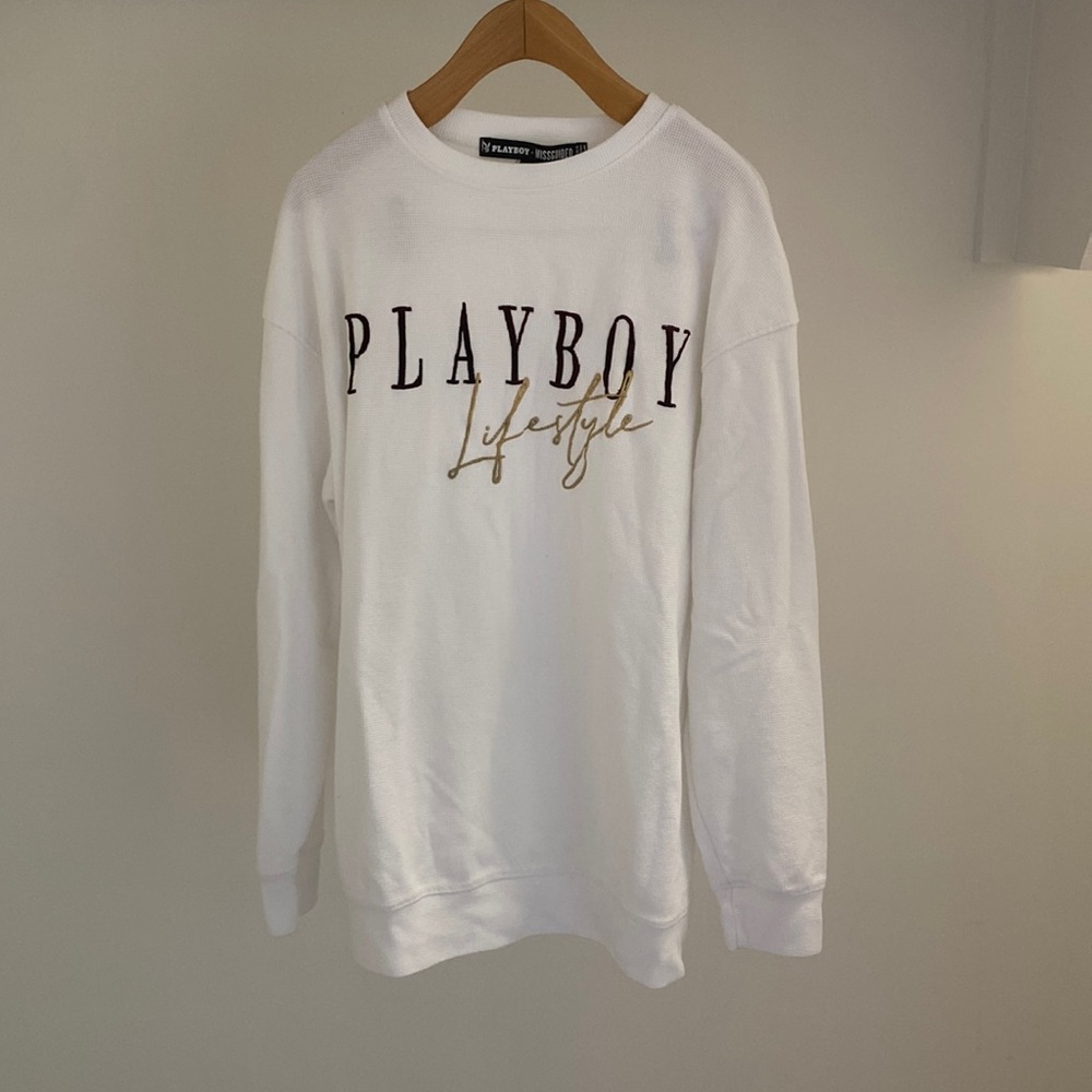 playboy x missguided playboy tee | size 6